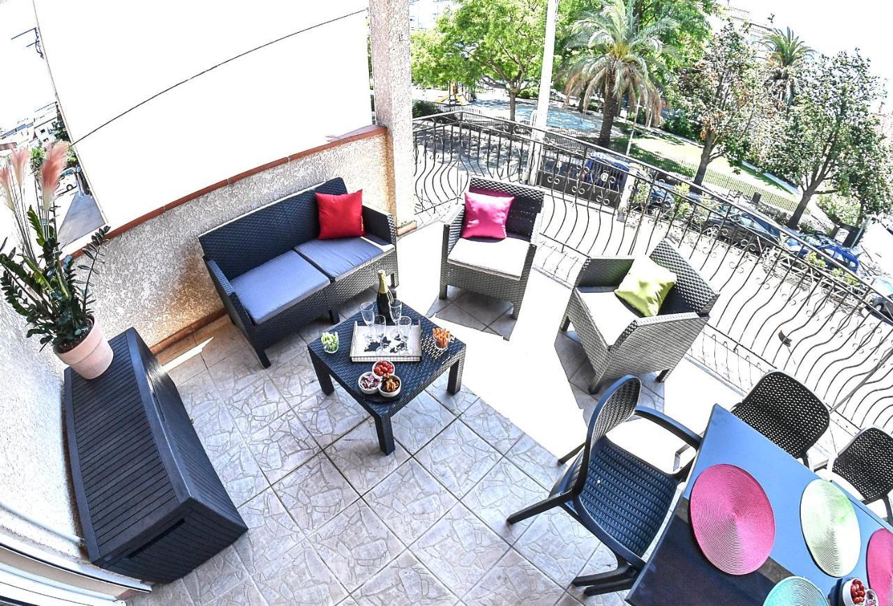 Spacieux T5, Terrasse, Proche Centre,Parking Prive Perpignan Eksteriør bilde